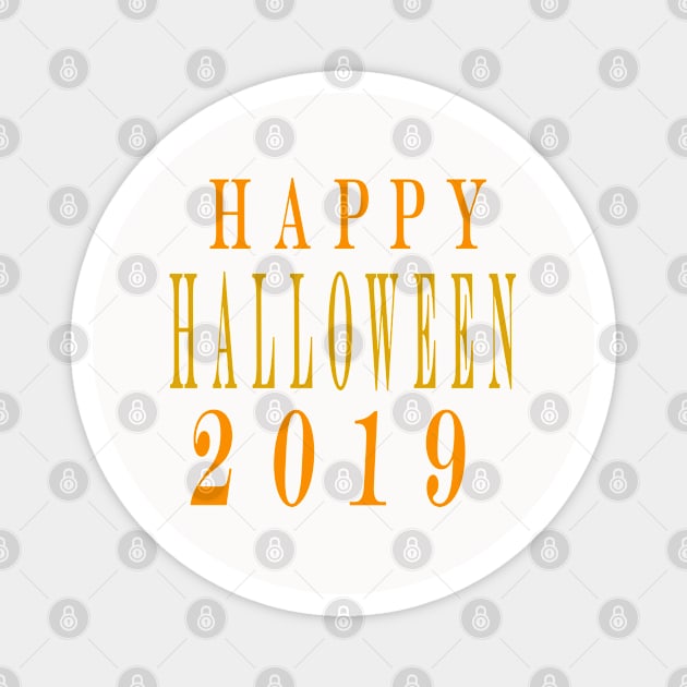 halloween 2019 Magnet by winkstore